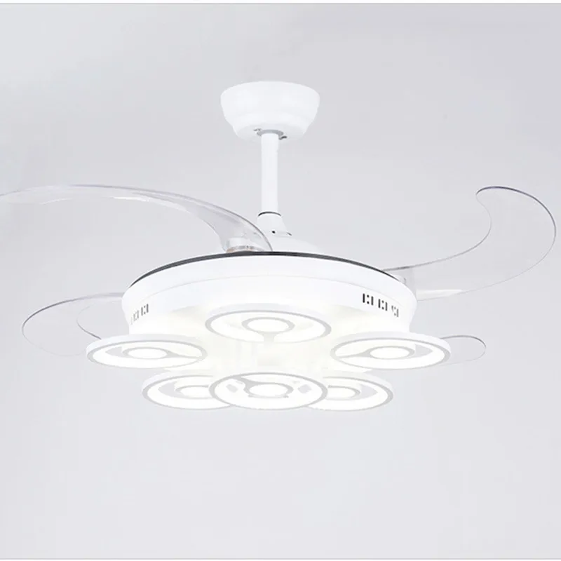 Невидимый потолочный вентилятор светодиодсветильник лампа современный