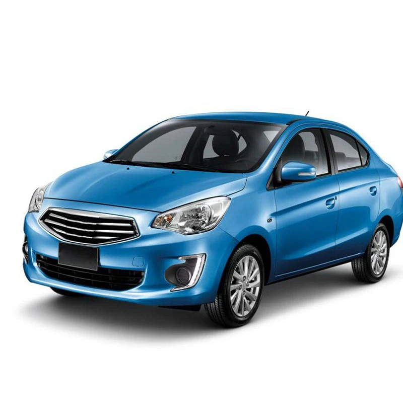 HLXG DRL Дневной ходовой светильник для Mitsubishi attrage 2012 2013 2014 2015 желтый указатель