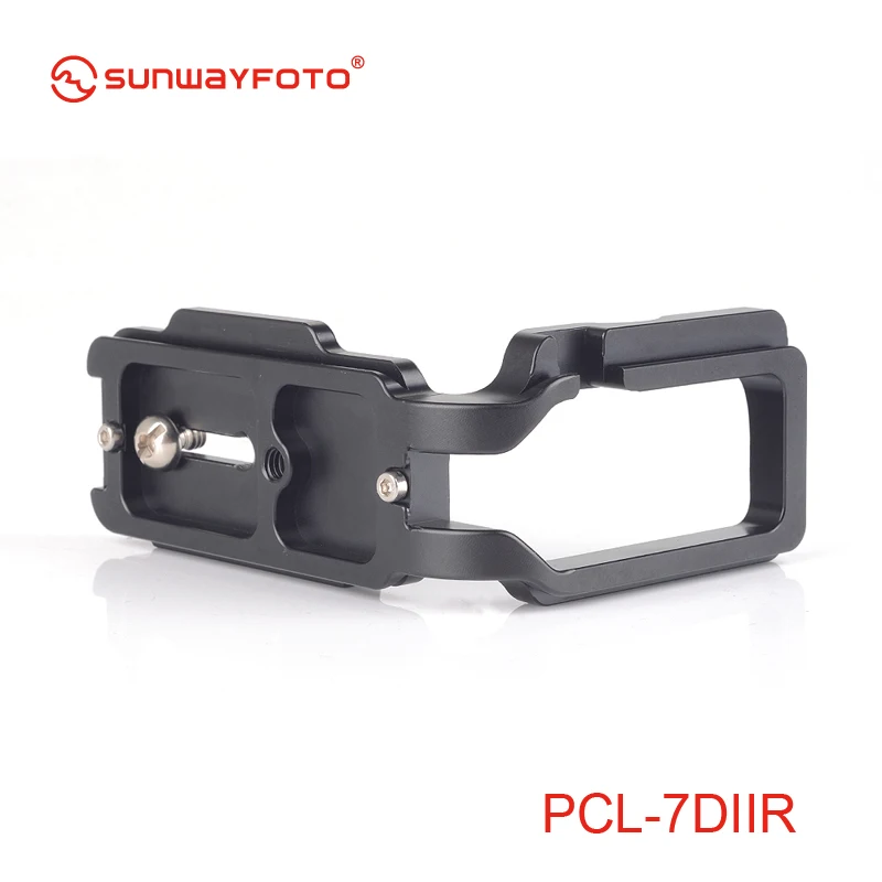 SUNWAYFOTO Custom L кронштейн PCL-7DIIR головка штатива БЫСТРОРАЗЪЕМНАЯ пластина для Canon 7DMK II