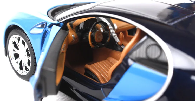 Бураго 1/24 спортивный автомобиль Bugatti Chiron Simulatio Collecor Edition металлическая литая модель автомобиля детские игрушки подарок