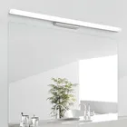 Длинная светодиодная зеркальная лампа DBF, современный акриловый настенный светильник для ванной комнаты, 0,39-0,49 м, 110 В220 В переменного тока, водонепроницаемый