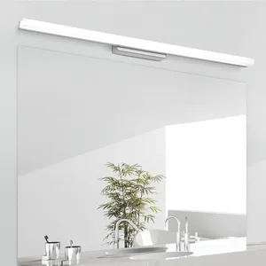 Длинная светодиодная зеркальная лампа DBF, современный акриловый настенный светильник для ванной комнаты, 0,39-0,49 м, 110 В220 В переменного тока, водонепроницаемый