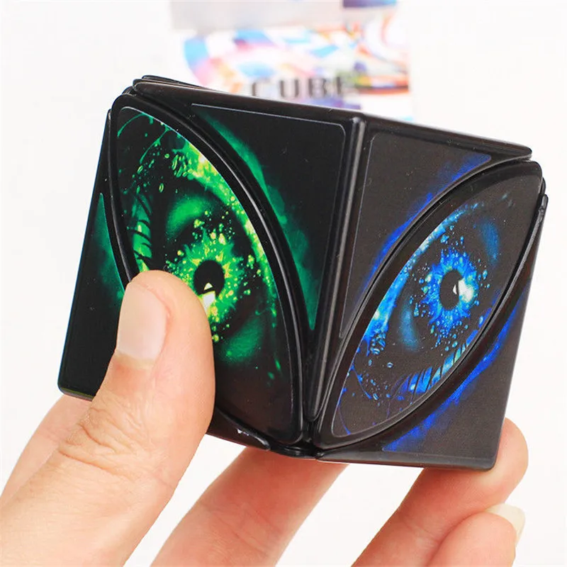 Z Cube кленовый лист скоростной магический куб скошенный извивающийся пазл