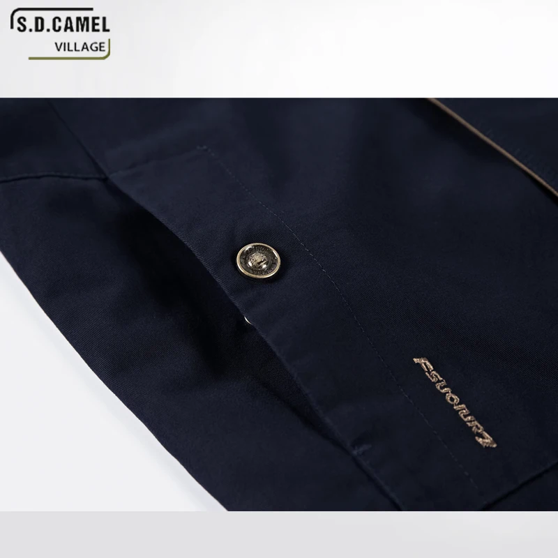 Spring Autumn Jacket Coat Male Military Army Jackets collar casual jacket 4XL Plus Size Men's100% Cotton Mens Caual | Мужская одежда