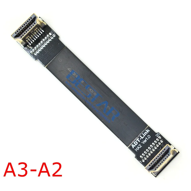 A3 FPV Micro HDMI Mini HDMI адаптер 5 см-2 м FPC плоский кабель HDMI 2,0 Экранирование 4k 60 Гц для мультикоптера аэрофотосъемки