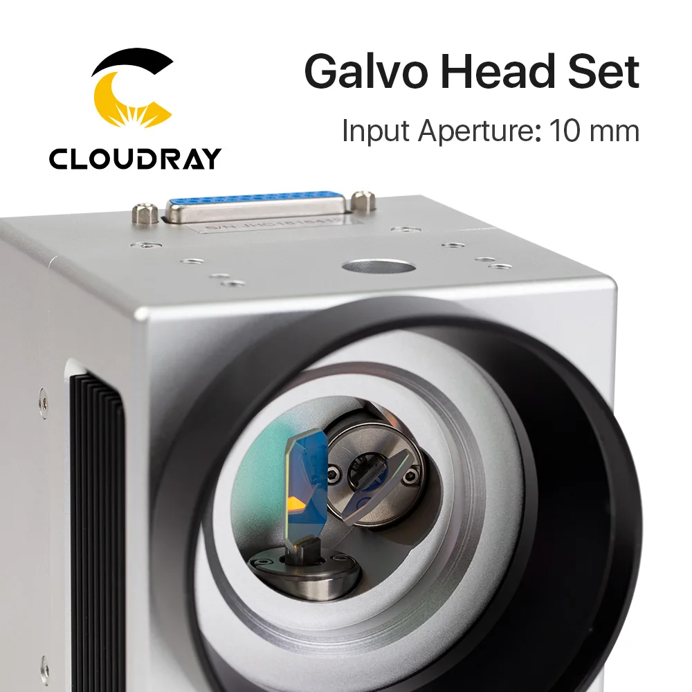 Волоконный лазер Cloudray 1064 нм высокоскоростной сканирующий гальванический сканер