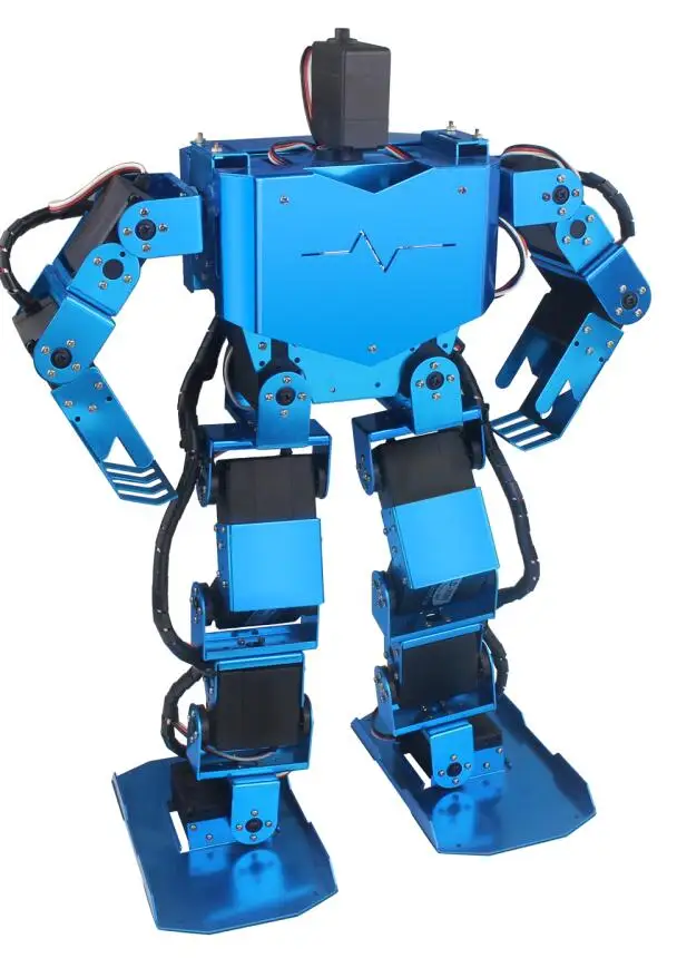 17DOF Robo-Soul H3.0 Biped Robotics Humanoid Robot алюминиевая рама полный комплект с 17 шт. сервоприводом и контроллером Arduino DIY Robo-Soul