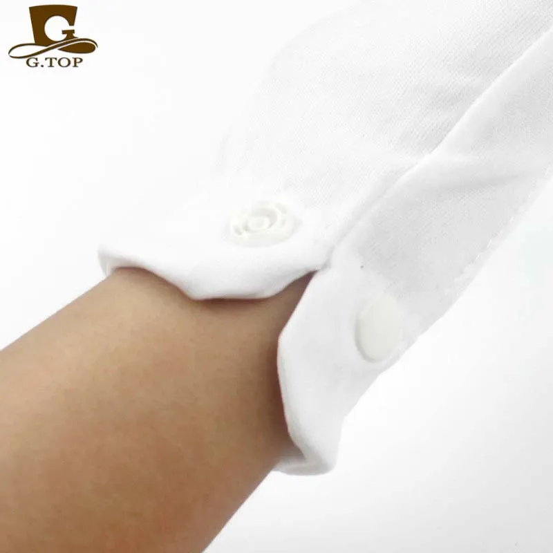 Мужские эластичные нейлоновые белые парадные официальные перчатки Wo men с