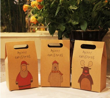 300 шт. Подарочная коробка из натуральной крафт бумаги для свадьбы дня рождения и