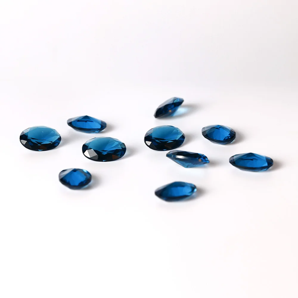 Новое поступление 8 5 9ct сиренево синий сапфир Высокое качество 13x18 мм овальные