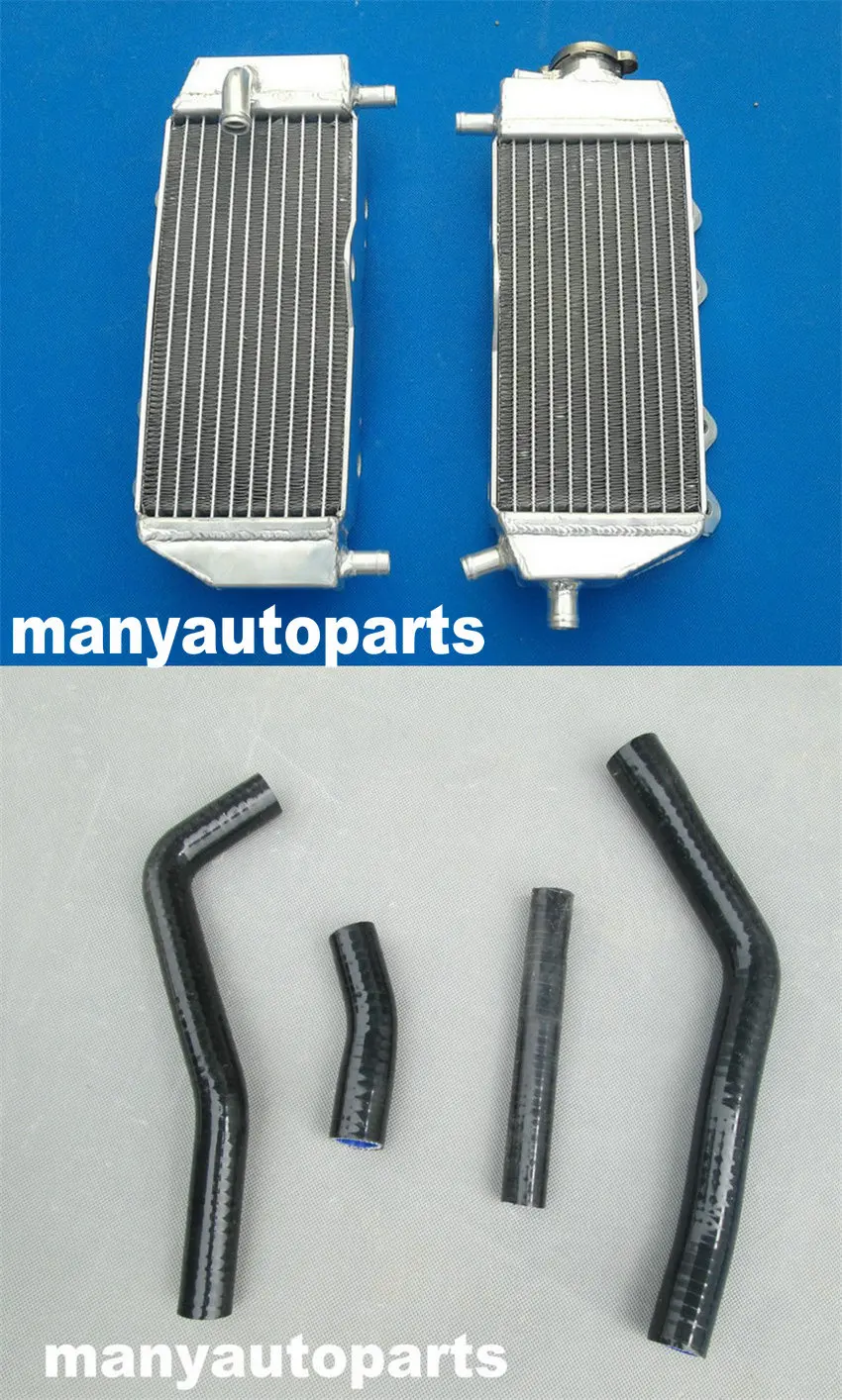 Радиатор и черный шланг для YAMAHA YZ125 YZ 125 2005 2014 2006 2007 2008 2009 2010 2013|yamaha hose|yz radiatorradiator yamaha