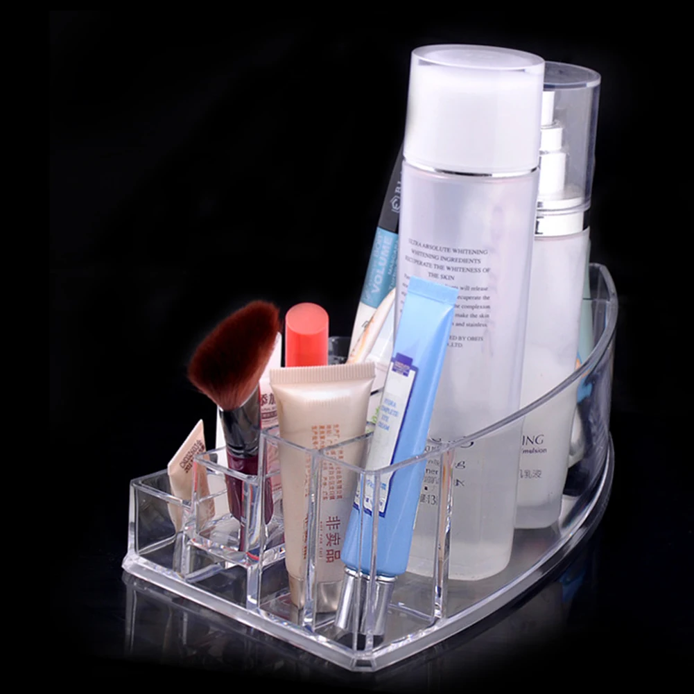 Акриловая кухня Духи Макияж Органайзер губная помада ванная Палитра с