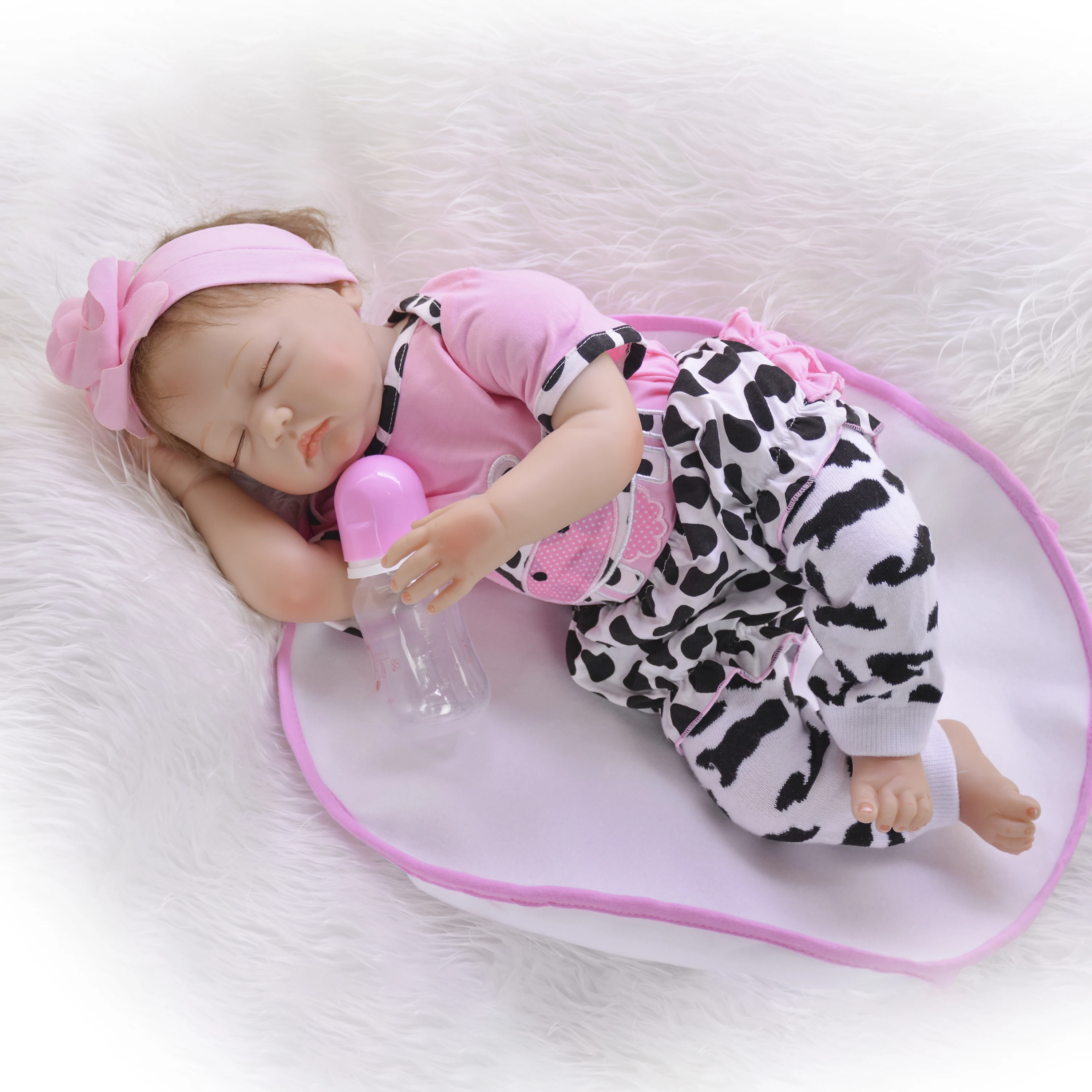 KEIUMI 2019 спящие куклы Reborn Baby 22 &quotМягкие силиконовые baby boy 55 см Реалистичная кукла DIY