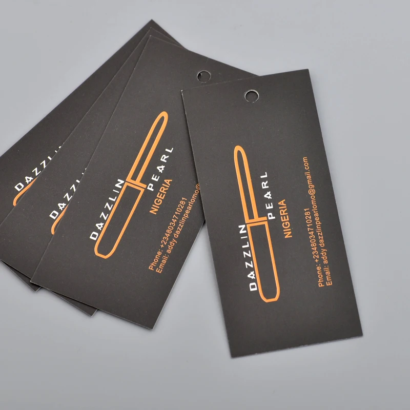 Настроенный висящий теги/ярлык/производство товарный знак/декоративная