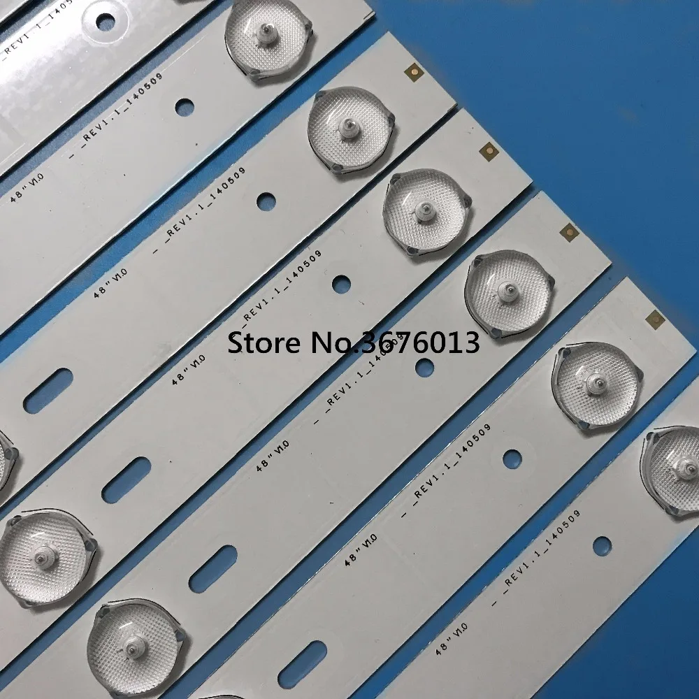 Новый комплект 10 шт. 6LED 525 мм Замена для Samsung 2013ARC48 3228N1 6 REV1.1 LSC480HN05 A48 LB 6436 B48 LW 5433