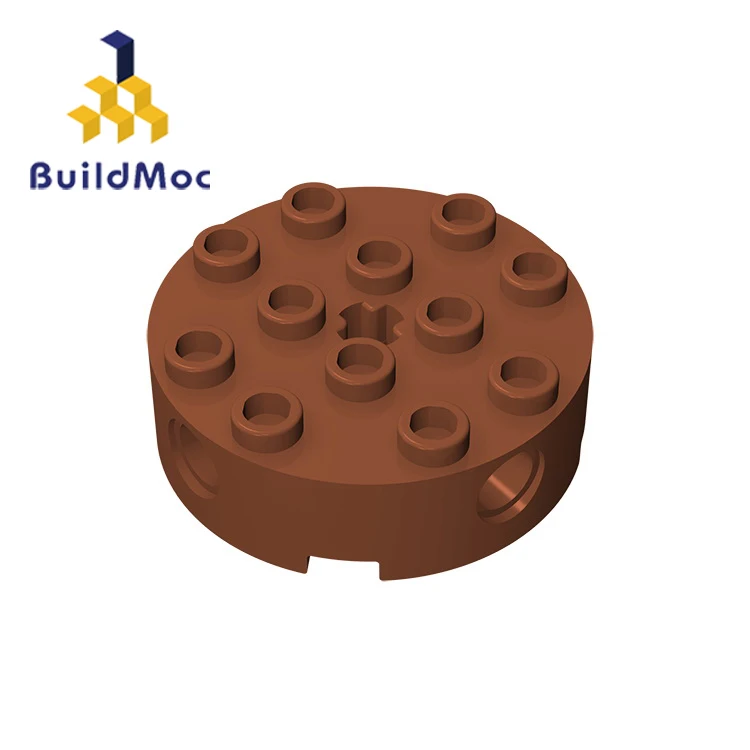 BuildMOC Собирает Частицы 6222 4x4 для строительных блоков детали сделай сам