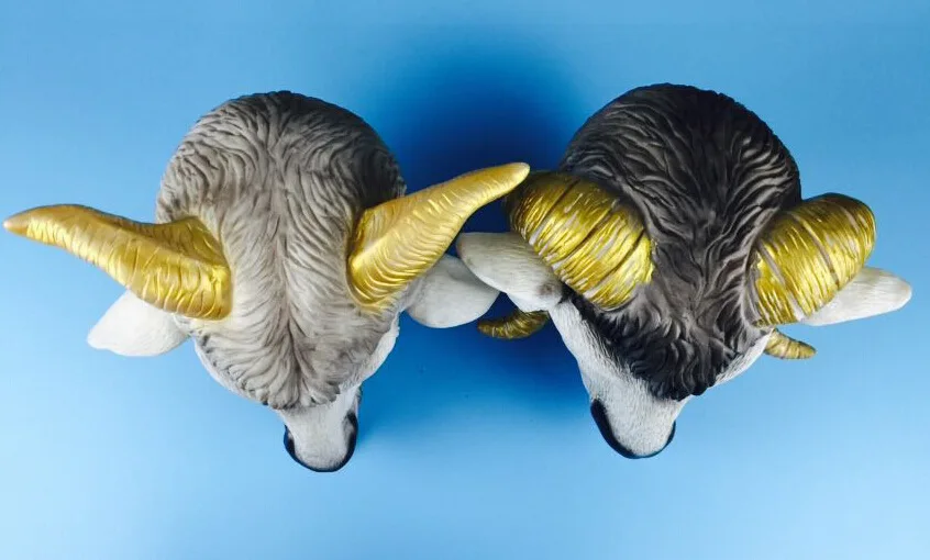 Хэллоуин жуткая козья маска голова латексная резиновая для лица | Дом и сад