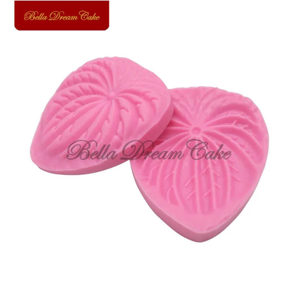 Фото Большая силиконовая форма Anthurium Andraeanum Flower Veiner форма для мастики помадка сахарная елка инструмент для украшения торта жаростойкая посуда №3