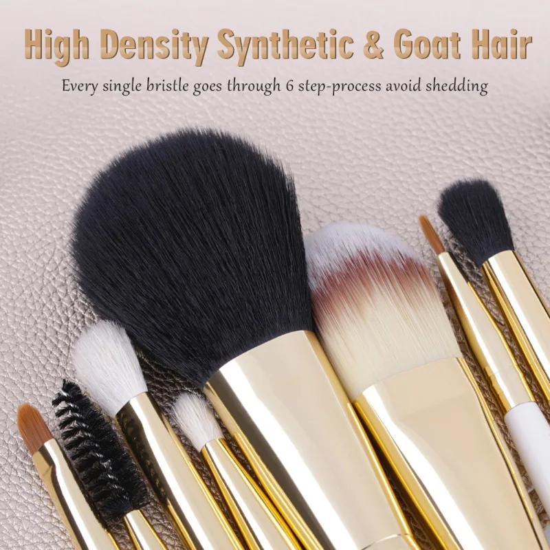 DUcare 8 Single Head Refreshing Suit Combination Foundation Blush Concealer Eyses Shadow Brush Beginner Makeup Tools | Красота и