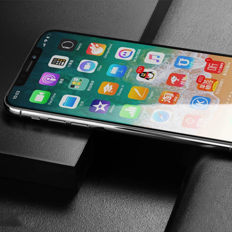Защитное стекло VOVTA для iPhone 7, протектор экрана iPhone 8, Xr, Xs, Xs, макс. закаленное стекло на iPhone X, 6, 6s, 7, 8 Plus, Xs, стекло