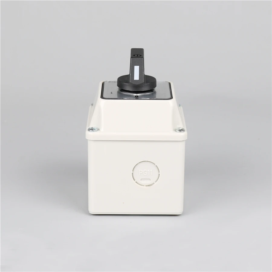 20A вкл/выкл переключатель 2 позиции 2 полюса 4 клеммы с IP65 водонепроницаемой коробкой(CE, TUV, CCC, RoHS