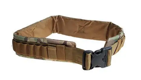 Outdoor Military tactical Belt with Bandolier bullet Shells WaistBand for hunting airsoft | Pouches