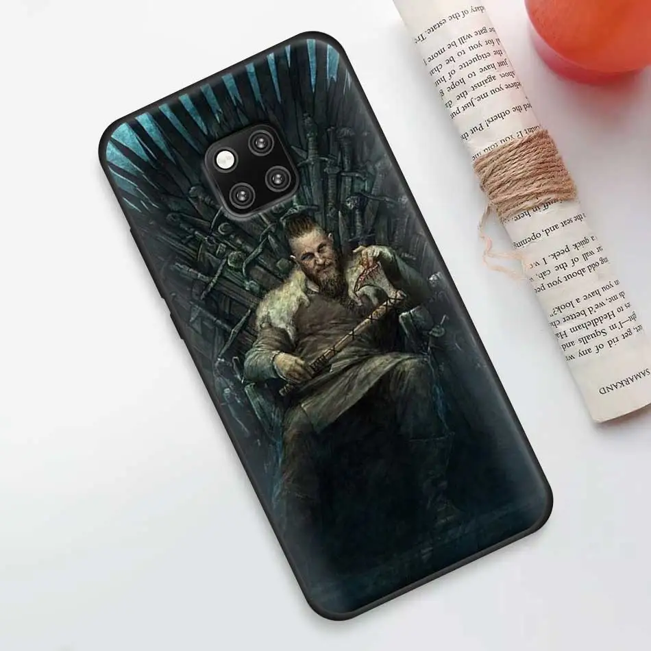 Мягкий чехол из ТПУ для huawei mate 20 Pro 10 20 Lite Honor 20 Lite 20 Pro P20 P30 Pro Vikings Series силиконовый чехол для телефона