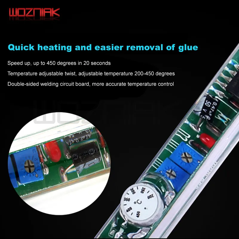 Регулируемый температурный Электрический Железный мобильный телефон ЖК экран OCA