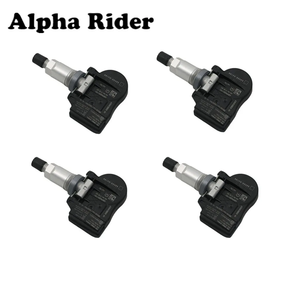 Комплект 4 Авто TPMS 433 МГц датчик давления в шинах монитор 52933-D4100 для ОПТИМА Sportage