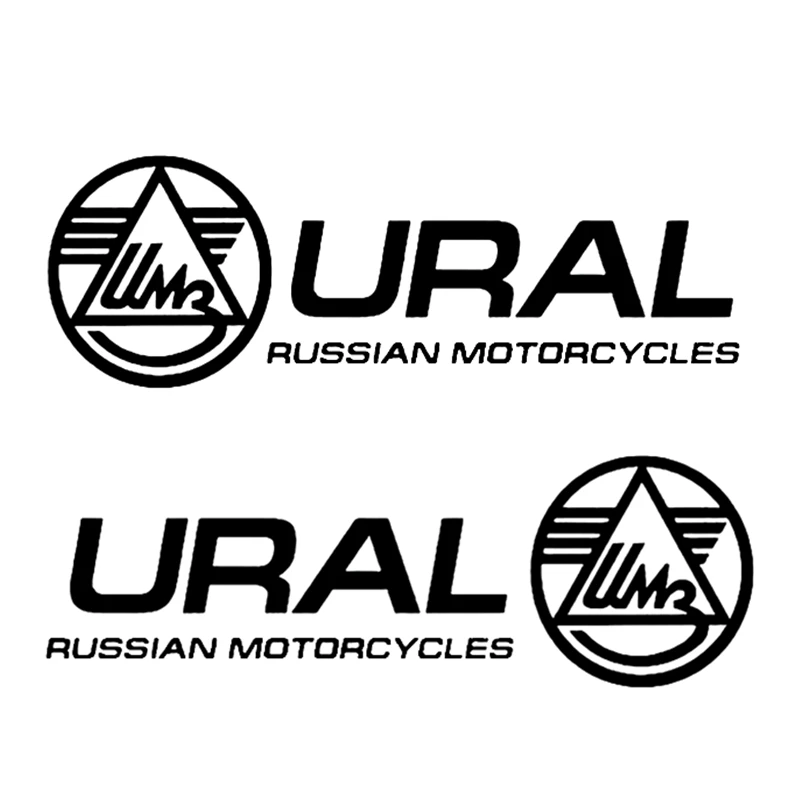 

CS-1444#24*8cm Ural funny car sticker vinyl decal white/black for auto car Motorcycles stickers styling