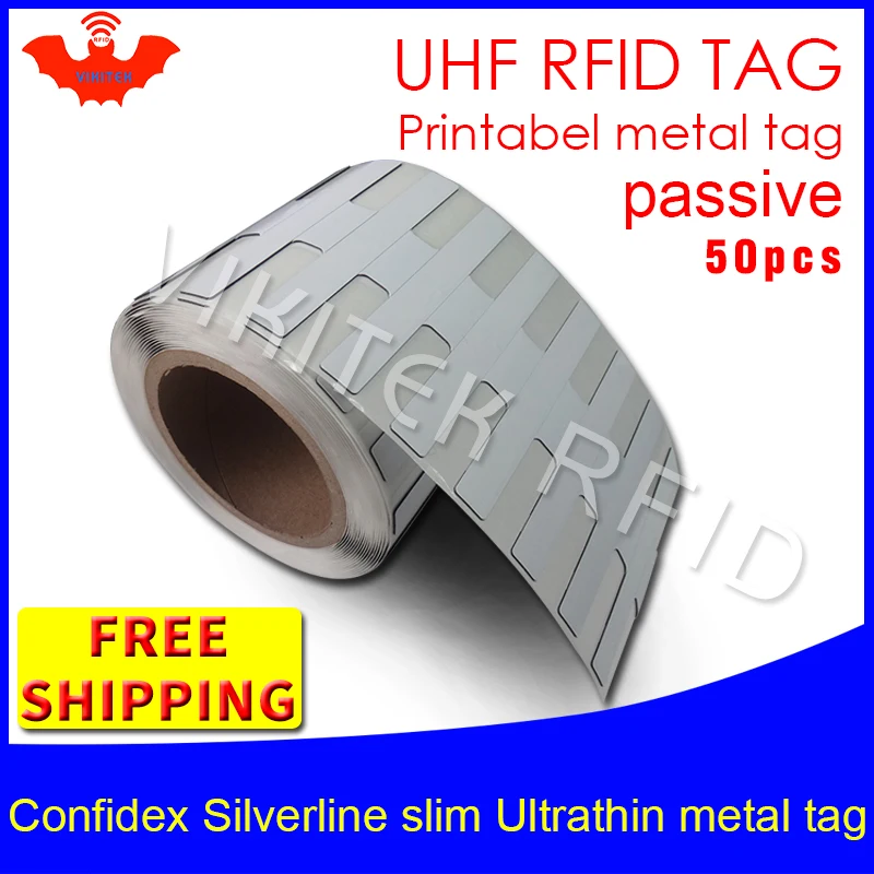 RFID метка ультратонкая 915 МГц 868 м M4QT 50 шт.|passive rfid tag|rfid tagpassive |