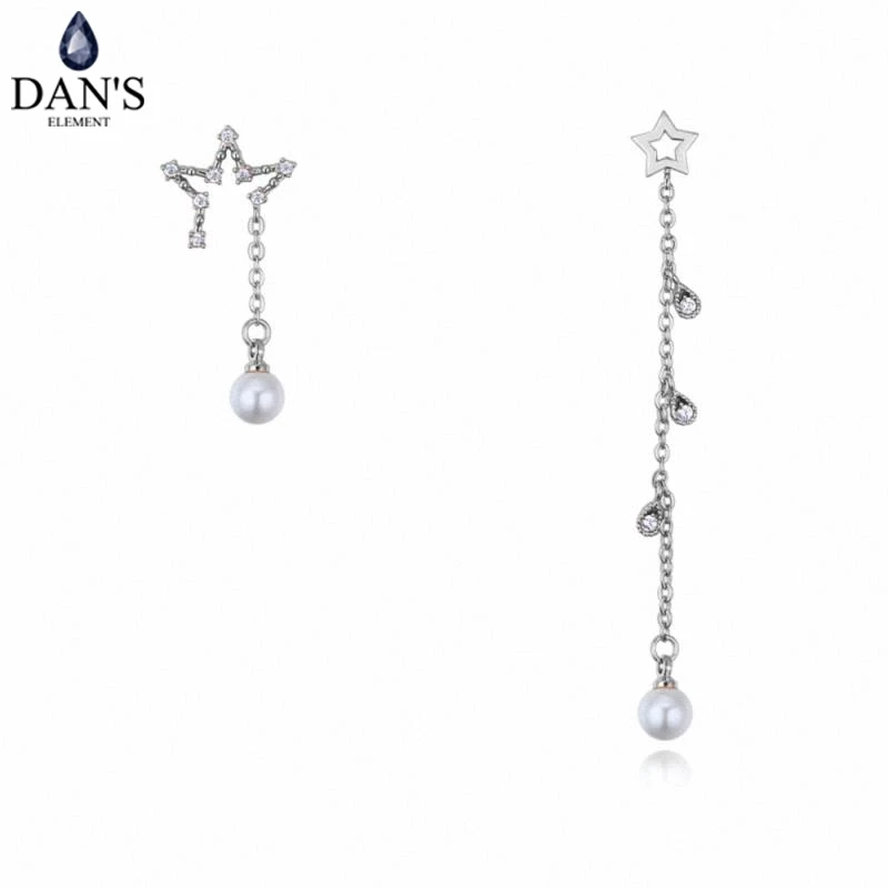 Серьги DAN'S ELEMENT 3 цветов изготовленные из циркония AAA в виде розы сердце для