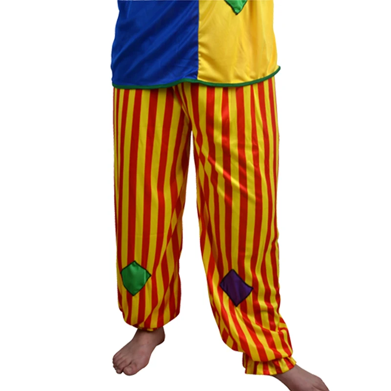 Бесплатная доставка костюм для хеллоуина маскарадный мага клоуна взрослых