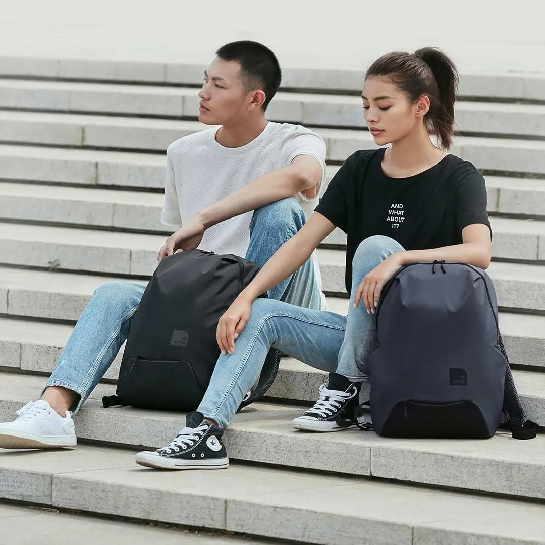 

Xiaomi Unsex Casual Sport Shoulder Fashion Waterproof School Men Women Travel Backpack Leisure Bag 23L For 15.6 Inch Laptop