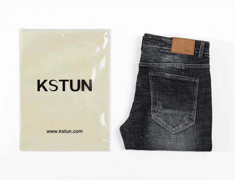 KSTUN, черные джинсы, мужские, тонкие, прямые, плотные, эластичные, деловые, повседневные, джинсовые штаны, мужские брюки, pantalones hombre, джинсы para hombre