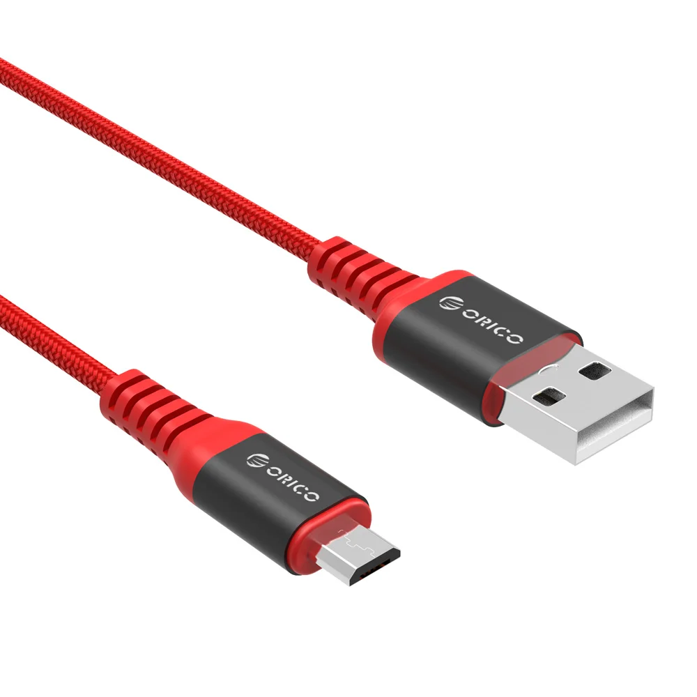 ORICO 2 шт потребительских упаковок для микро USB кабель 2.4A быстрой зарядки Samsung J7 Redmi