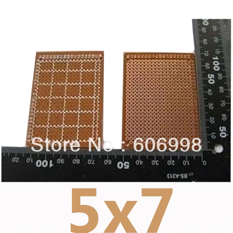 

20pcs/lot DIY Prototype Paper PCB Universal Test Board Experimental Matrix Circuit Board Protoboard 5x7cm