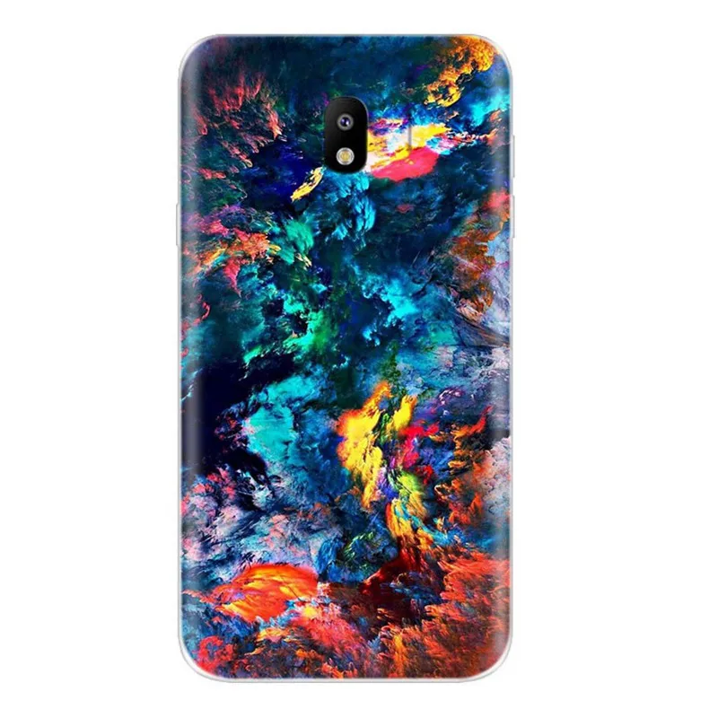 TPU Luxury Case For Samsung Galaxy J5 2017 J530F Cover Blade Soft Design Flower Cartoon Fundas Y031 |