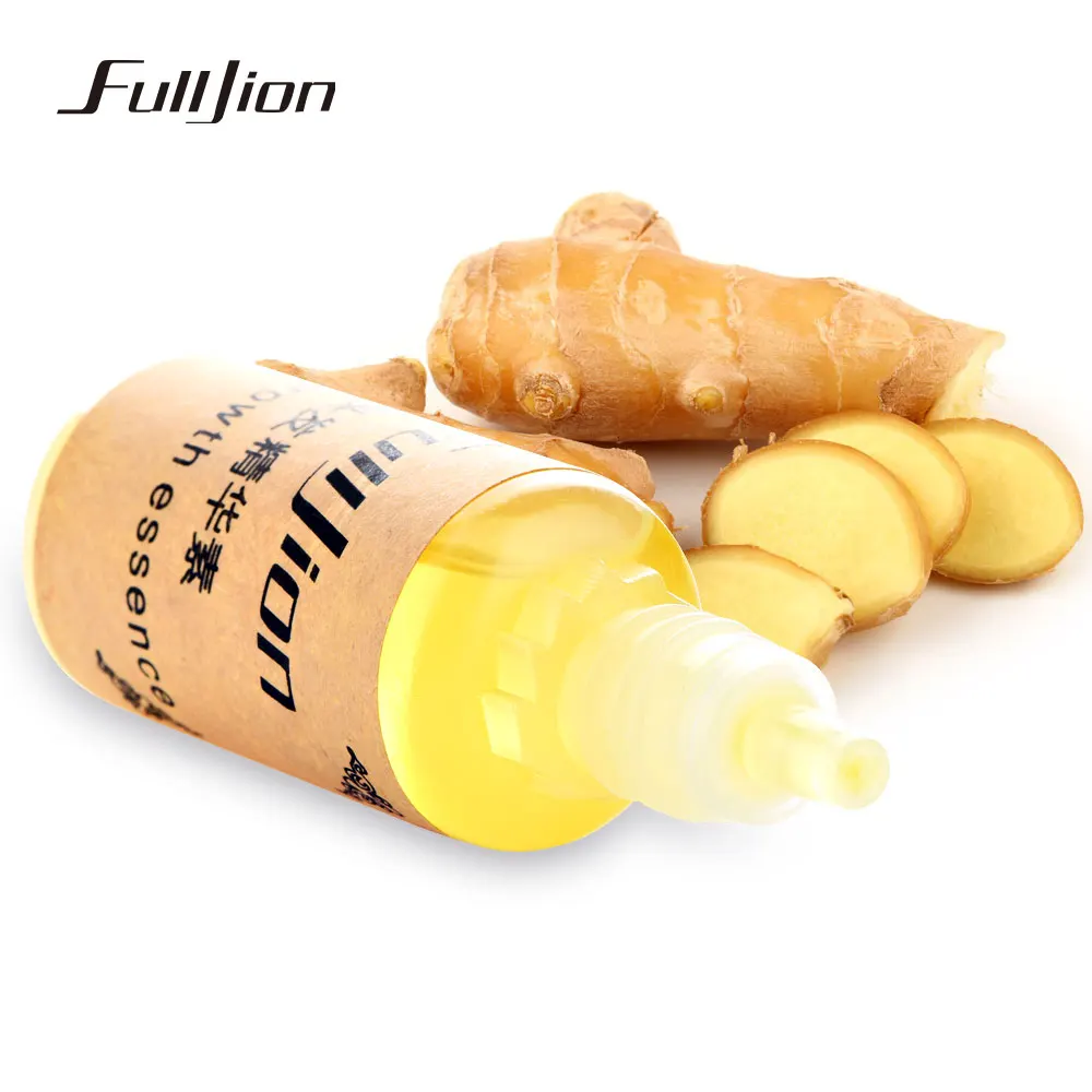 Fulljion Hair Growth Essence Loss Liquid 20ml damage hair repair treatment Dense Grow Fast Restoration Pilatory Ginger | Красота и