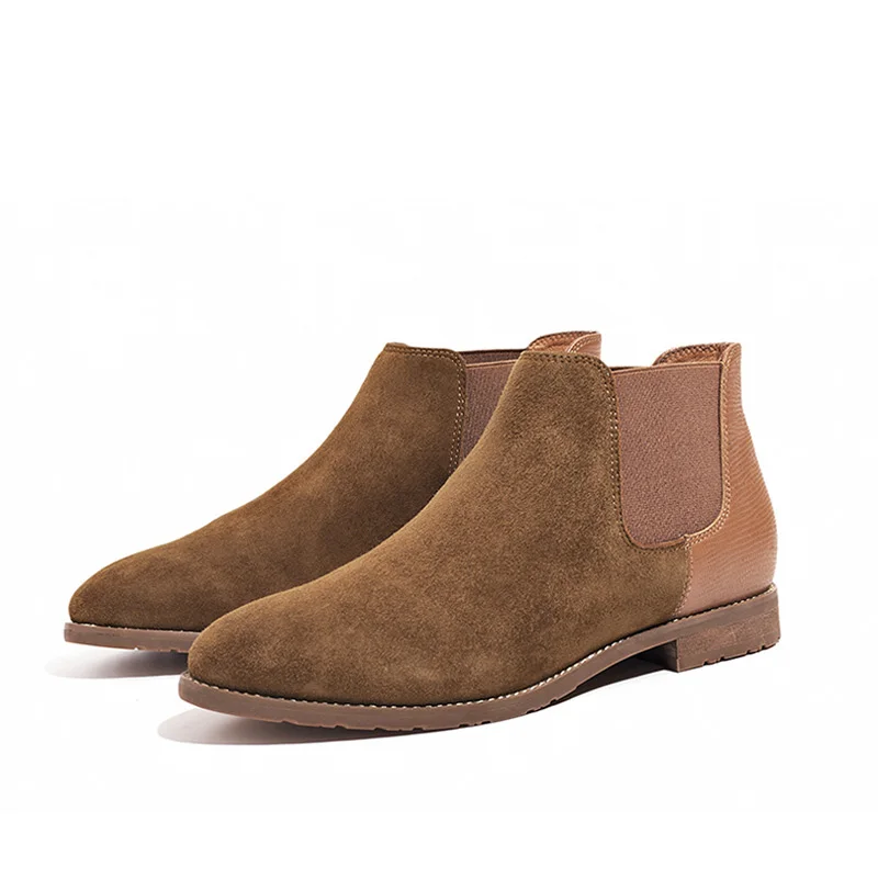 

2019 New Women Chelsea Boots Winter Warm Boots Genuine Real Leather Women's Ankle Boots Shoes Short Boots Woman 35-40