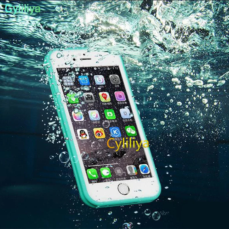 Для iPhone Xs Xr Max водонепроницаемые противоударные телефонные чехлы с полным