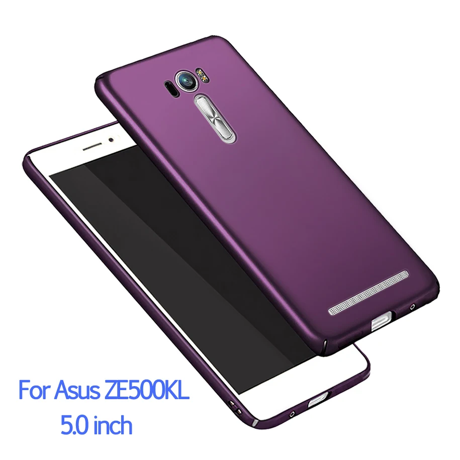 Жесткий матовый чехол для телефона Asus Zenfone 2 Laser ZE500KL ZE500KG тонкие чехлы из