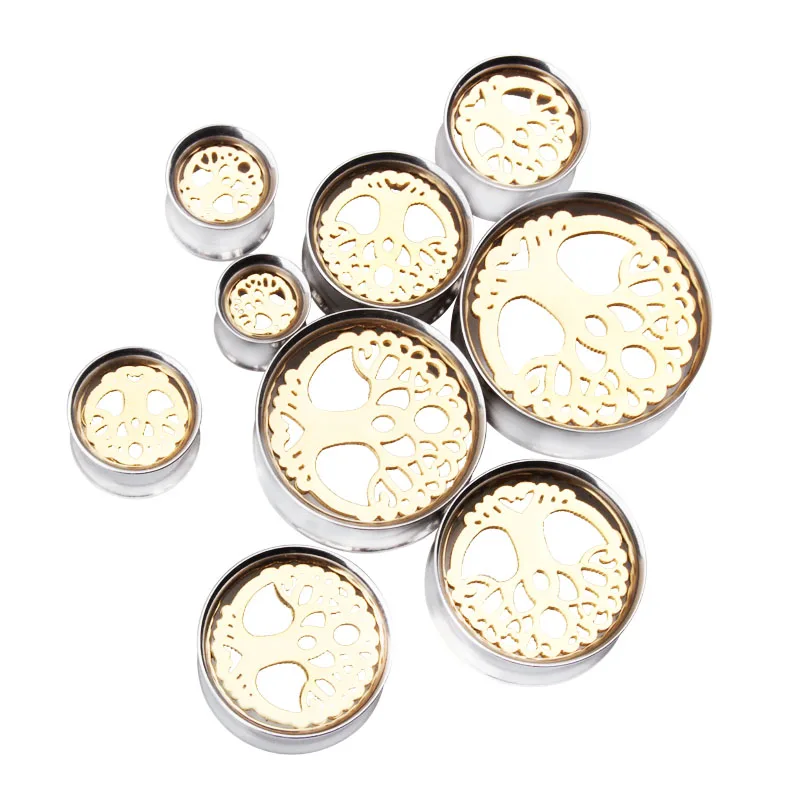 2 шт. туннели с заглушками для пирсинга 10 25 мм|body jewelry|ear plug treegold gauges plugs |