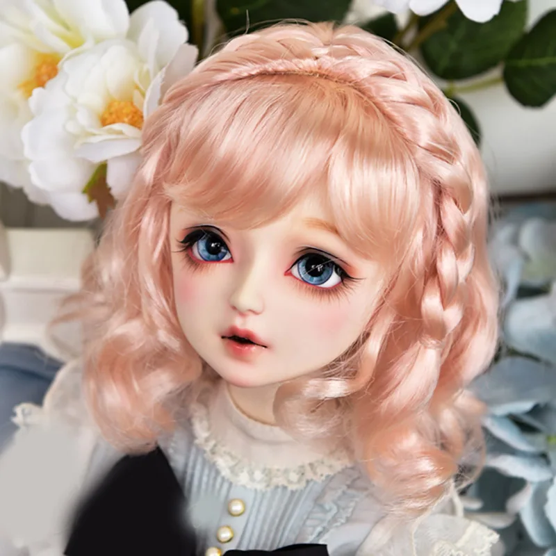 Cateleya bjd парик куклы Супер Мягкий Шелковый стиль волос 5 цветов на выбор 1/3 1/4 1/6