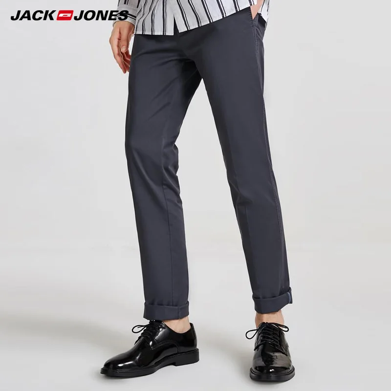 Jack& Jones мужские весенние и летние Узкие повседневные брюки | 218314548