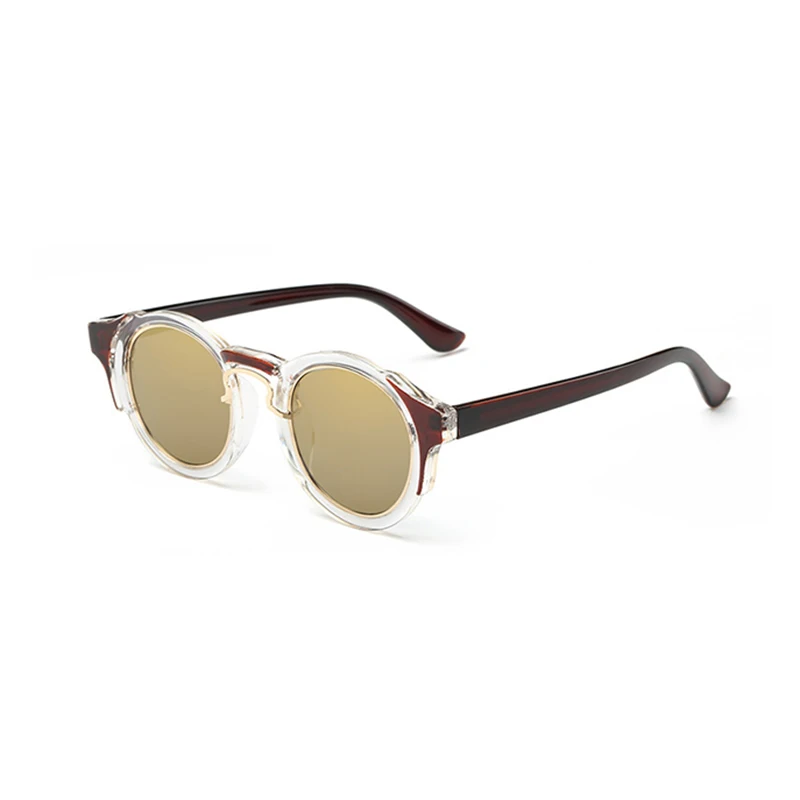 Летние украшения новые модные маленькие круглые солнцезащитные очки овальные