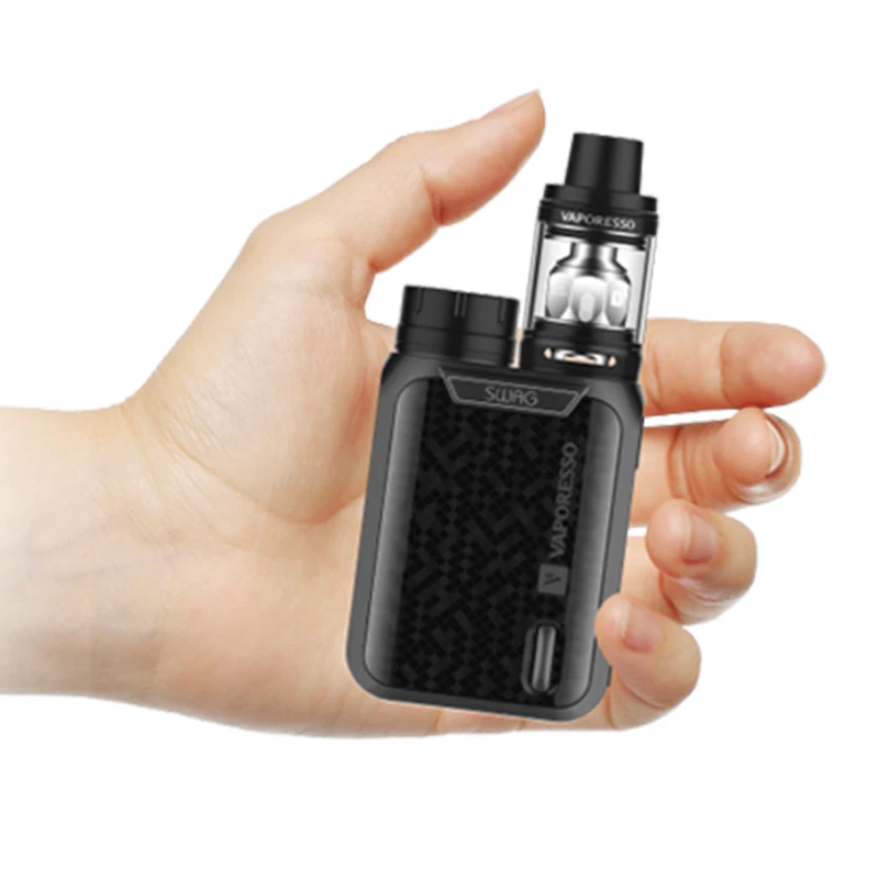 Электронная сигарета Vaporesso Swag TC Kit 80 Вт с баком NRG SE 3 5 мл и обновляемым чипом OMNI 2 0