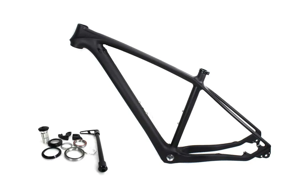 29er карбоновая mtb рама 17,5 19 дюймов 3K матовая/глянцевая MTB карбоновая рама 142x12 мм 135x9 мм через ось