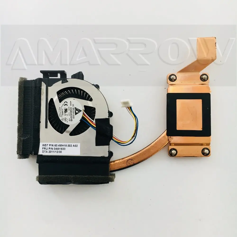 Оригинальный кулер для охлаждения процессора Lenovo E420 E520 E425 E525 60.4MH18.002.A02 04W1833 |