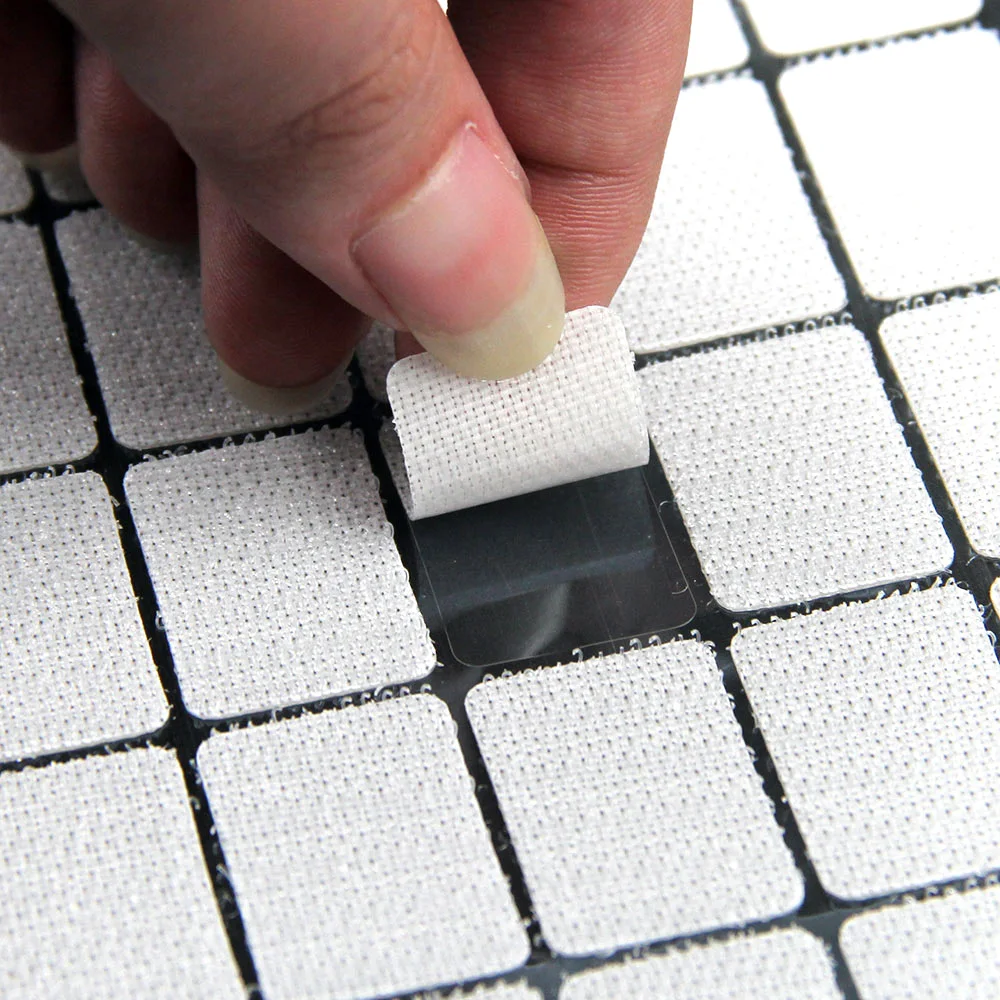 Kuke 500 пар самоклеющиеся крепежные ленты липучки диски Волшебные Круглые двойные